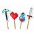 Pick Decorativo Mini Pixels - 4 Un - Imagem 1