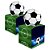 Caixa Para Lembrancinha Futebol 5,1x5,1x5,1cm - 8 Un - Imagem 1