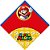 Express Para Ovo Estampado 39x39cm Super Mario Bros - 25 Un - Imagem 1