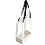 Caixa Sacola Vazada com Visor Liso 22x11,5x35cm Branco - 1 Un - Imagem 1