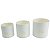 Kit Caixa Redonda Love com Pick P/M/G Branco - 3 Un - Imagem 4
