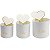 Kit Caixa Redonda Love com Pick P/M/G Branco - 3 Un - Imagem 1