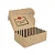 Kit Caixa Retangular Realce É de Coração M 25x17x8,5cm - 10 Un - Imagem 1
