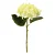 Flores Decorativas Permanentes - Hortênsia com Folhas 37cm Verde - 6 Hastes - Imagem 1