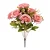 Flores Decorativas Permanentes - Buquê de Rosas X7 50cm Rosa - 1 Buquê - Imagem 1