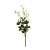 Flores Decorativas Permanentes - Haste de Mini Rosas X23 45cm Branco - 6 Hastes - Imagem 1