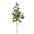 Flores Decorativas Permanentes - Hera X132 92cm Verde - 6 Hastes - Imagem 1