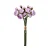 Flores Decorativas Permanentes - Ramalhete de Mini Rosas X19 32cm Lilás - 1 Ramalhete - Imagem 1