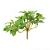 Folhas Decorativas Permanentes - Pick Monstera 13cm Verde - 6 Buquês - Imagem 1