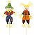Kit Espantalho Decorativo - Haste Para Festa Junina - Nércio e Pitanga 77cm - 2 Un - Imagem 1