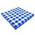 Guardanapo Pequeno 20x23cm Xadrez Azul - 50 Un - Imagem 1