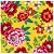 Tecido para Decoração de Festa Junina - Chita Amarela - 1,50x1,00 Metro - Imagem 1