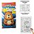 Lembrancinha Infantil - Cards para Colorir Capivara- 4 Un - Imagem 3