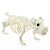 Esqueleto Cachorro Decoração Halloween 16cm - 1 Un - Imagem 1