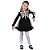 Fantasia Halloween Infantil - Esqueleto Menina 3 a 4 Anos - 1 Un - Imagem 1