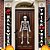 Painel Halloween Horripilante Esqueleto - 1 Un - Imagem 3