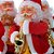 Enfeite Papai Noel Luxo Sortido com Som e Movimentos 30cm - 1 Un - Imagem 3