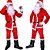 Fantasia Papai Noel em Veludo Luxo Completa - Imagem 1