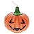 Vela Halloween Cabeça de Abóbora - Imagem 1