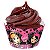 Forminha para Mini Cupcake Rock Girls - 12 Un - Imagem 1