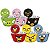 Forma para Cupcake e Enfeite Angry Birds Game - 12 Un - Imagem 1