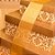 Fita Lisa com Glitter Ouro 3,8 cm x 9,14 mts (Fitas Natalinas) - 3 Un - Imagem 4