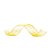 Fita Lisa com Glitter Ouro 3,8 cm x 9,14 mts (Fitas Natalinas) - 3 Un - Imagem 1