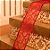 Fita Organza Vermelho com Glitter 6,3 cm x 9,14 mts (Fitas Natalinas) - 3 Un - Imagem 2