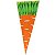 Embalagem Cone Cenoura - 50 Un - Imagem 1