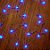 Iluminação de Natal - Pisca Pisca com 20 Leds Bola com - Fio Incolor Azul Claro 220V - Imagem 3