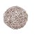 Bola de Natal Rattan Nude 10cm - Imagem 1