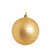 Bola com Glitter Ouro 10 cm (Bolas) - 4 Peças - Imagem 1