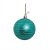 Bola com Glitter Azul Claro 6 cm (Bolas) - 6 Peças - Imagem 1