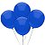 Balão Látex Tradicional Redondo 8" Liso Azul Royal - 50 Un - Imagem 1