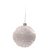 Bola Branca 8 cm (Bolas de Vidro) - 4 Peças - Imagem 1