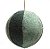 Bola de Natal de Juta Verde e Verde 10cm - 1 Un - Imagem 4