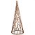 Árvore de Natal Cone Natural Tamanho P - Imagem 2