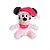 Natal Disney - Baby Minnie de Pelúcia Rosa Claro 22cm - Imagem 1
