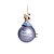 Natal Disney - Bola 3D Baby Mickey Azul Claro 8cm - 2 Un - Imagem 1