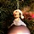Natal Disney - Bola 3D Baby Mickey Azul Claro 8cm - 2 Un - Imagem 3