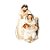 Sagrada Família de Resina Branco 5cm (Sagrada Família) - Imagem 1