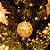 Bola Glitter Ornamentada Nude 8 cm (Bolas) - 6 Peças - Imagem 2