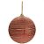 Bola Espiral e Glitter Vermelho e Ouro 10 cm - Imagem 3