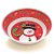 Melamina - Bowl Boneco de Neve Vermelho/Branco/Verde (4x20cm) - 6 Un - Imagem 1