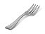 Mini Garfo Plástico Inox - 30 Un - Imagem 2