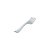Mini Garfo Plástico Inox - 30 Un - Imagem 1