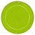 Prato Color 23cm Verde Neon - 10 Un - Imagem 1