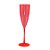Taça para Champagne em Acrílico 170ml - Vermelho - Imagem 1