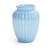 Vaso Decorativo Oval AZUL 8x10.5cm - 01 Un - Imagem 1