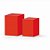 Conjunto de Cubos Vermelho - 2 Peças - Imagem 1